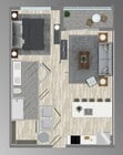 Plano de planta A2 Allura
