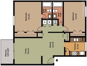 2 habitaciones