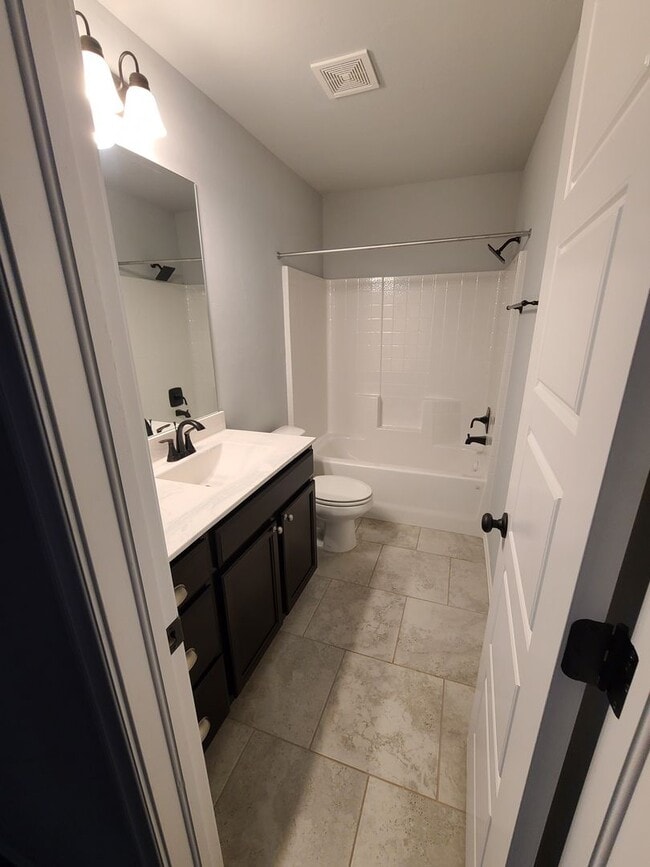 Photo - Open floor plan, Fridge included, fully fenced yard, neighborhood playground.