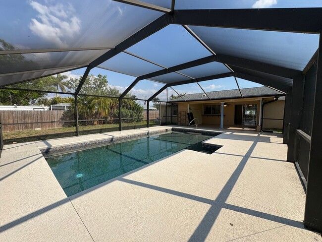 Photo - Cape Coral 3-bedroom 2 bath Pool home available NOW!