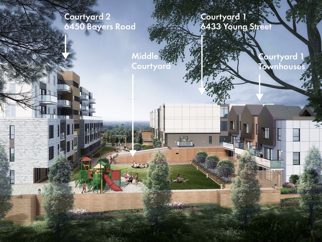 Overall Community - Courtyard 1 & 2 At Bayers & Young