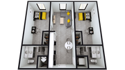 B3: 2 Bed 2 Bath