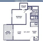 1BR/1BA