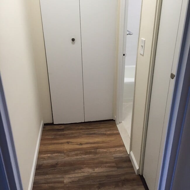 Hallway closet, entry to bath - 444 Bedford Street Unit Apt 5c