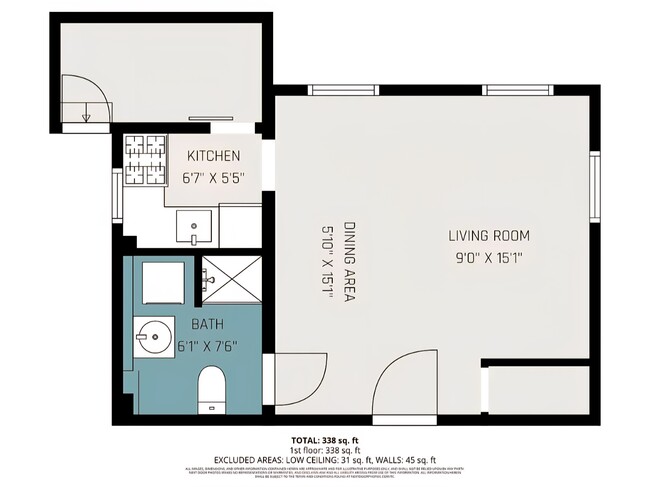 Layout - 222 N Eagle St Unit 2 South Apt 4