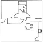 Two Bedroom one bath