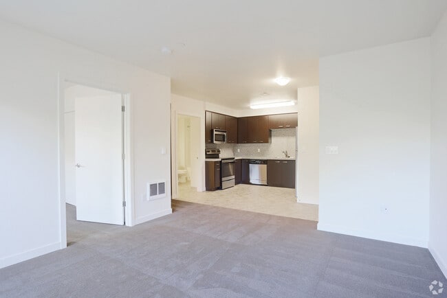 1 Bedroom - Living Room - Bridgeton Apartments