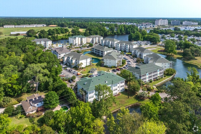 Aerial view. - Waterfront at Briarcliffe Commons