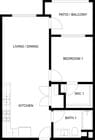 A1 floor plan Broadstone Rancho Belago