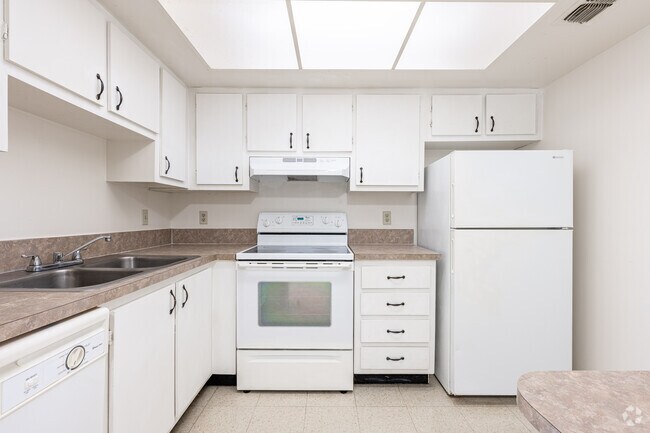2BR, 2BA - 1,000SF - Kitchen