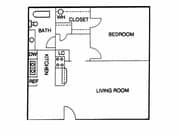 1BR/1BA