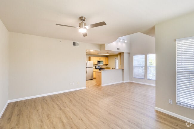2BR, 2.5BA - 1290SF - Living Room