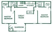 2BR/2BA