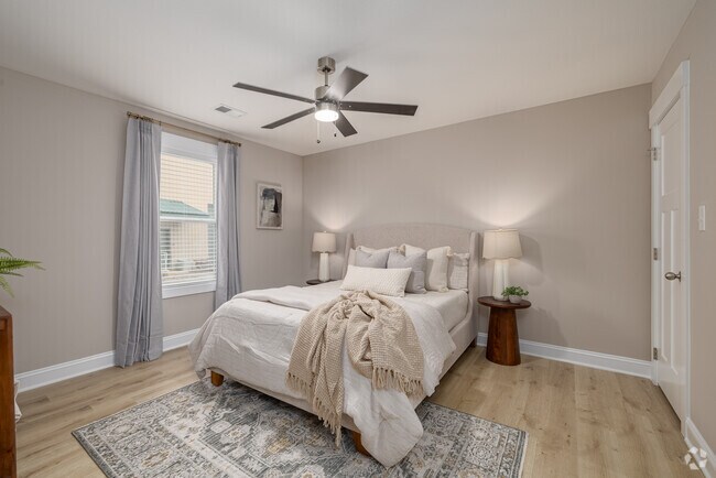 2BR, 2BA - 1,244SF - Bedroom