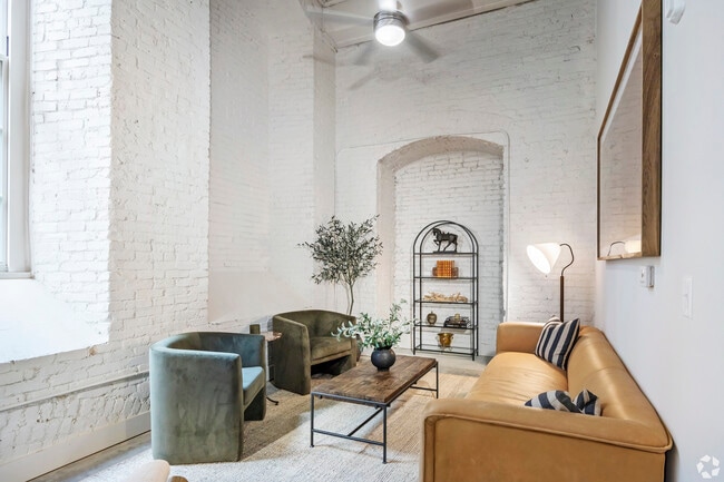 Living Room - The Lofts at King Mill