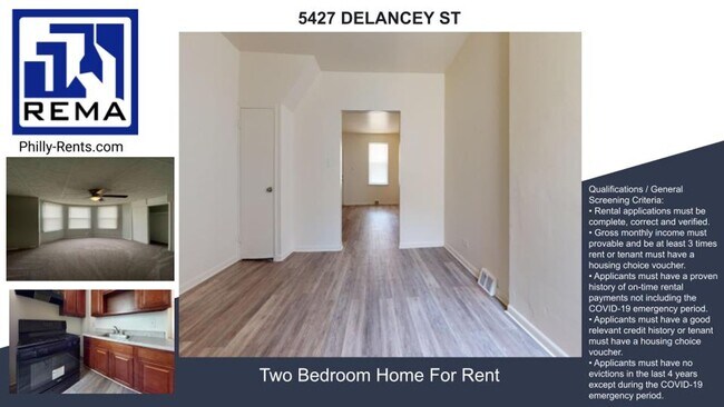 Nice 2 Bedroom Home in West Philly - Nice 2 Bedroom Home in West Philly