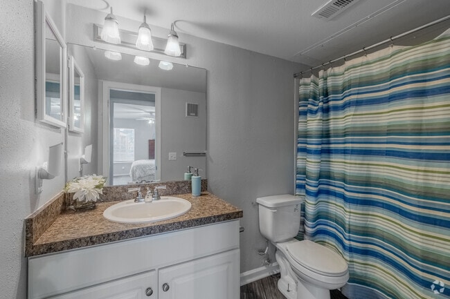 1BR, 1BA - 800SF - Bathroom