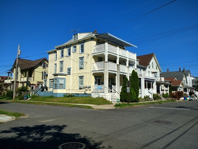 Located on corner on sunny side of the street - 61 Cookman Ave