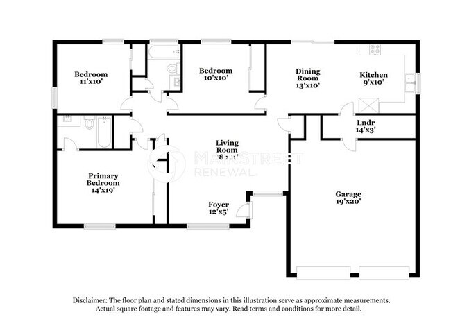 Photo - 3 Bedroom Pet-Friendly Home in Farmers Branch, TX with Main Street Renewal