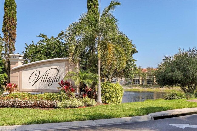 Entrance off of Three Oaks - 20260 Estero Gardens Cir Condo Unit Villagio 105