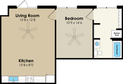 WT - 1st Floor 1BR 1BA