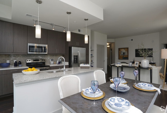kitchen area - 2BR, 2BA - 1149 SF