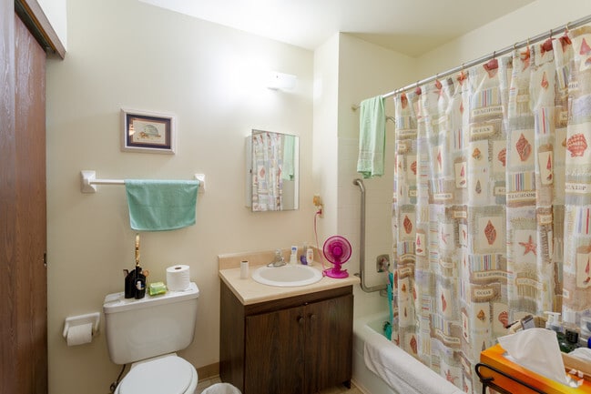 Bathroom - Bristol Courts Low Income Senior/Family Apts