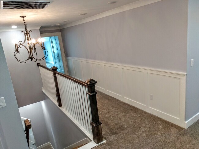 Hallway to master bedroom