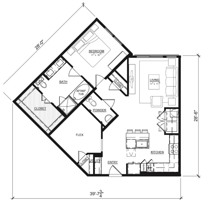 Floor Plan - Lantana | A3