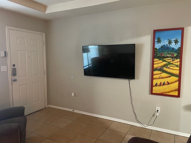 Living Room TV - 2607 Ringold Cir Unit B Furnished Apt