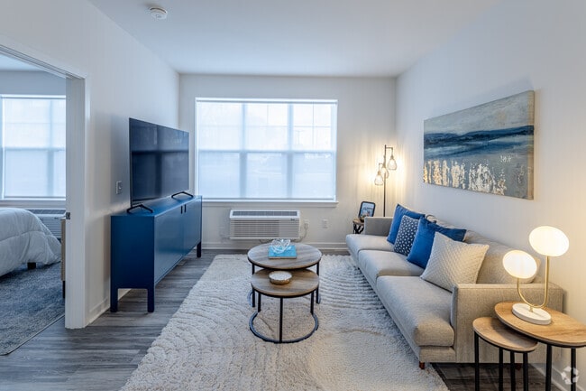 1BR, 1BA + Den - 690SF - Living Room