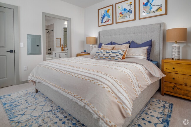 1BR, 1BA - 736SF Bedroom