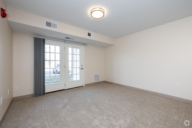 1BR, 1BA - 638SF - Living Room - Connect55+ Blue Springs | 55+ Active Adult