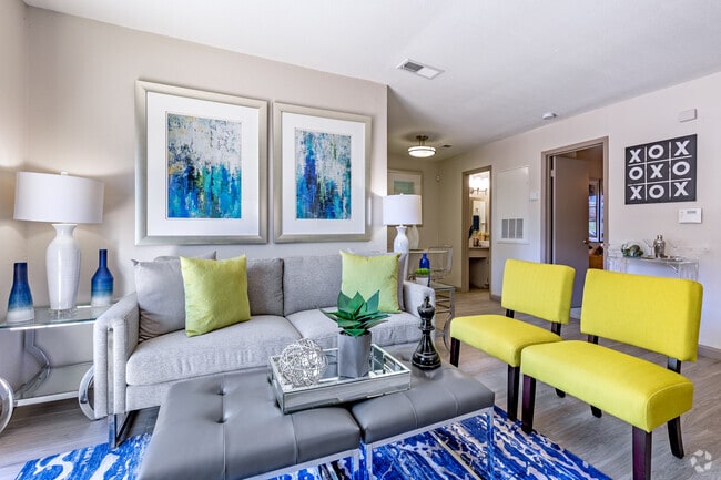 1HAB, 1BA - 685SF (A2) - Sala de estar - Element