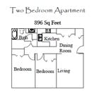 2BR/1BA