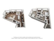 Loft 3 floor plan The Carson