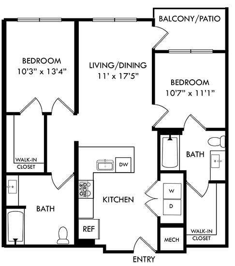 Floor Plan - Palmetto