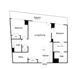 Serenity - B8 - 2 Beds - 2 Baths - 1159 Sq. ft.