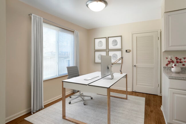 Renovated Package I apartment homes featuring hard surface flooring in select units - eaves Tysons Corner