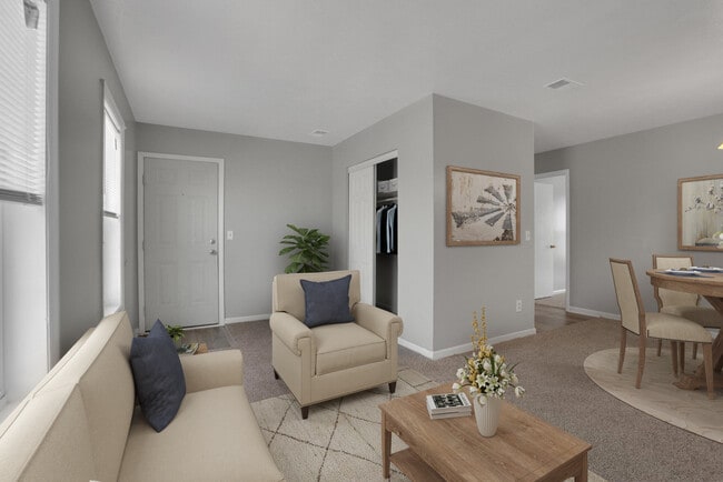 Comfortable & Spacious living room area