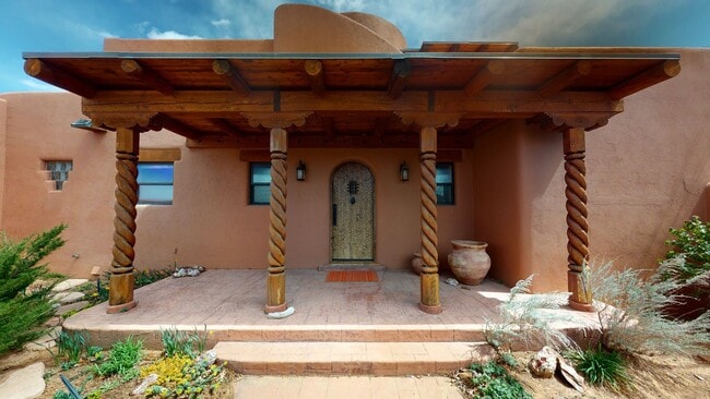 Photo - Custom Adobe style home in exclusive Navaj...