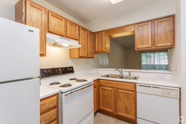 2BR, 2BA - 950SF- Kitchen