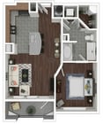 A2B floor plan Haven at Main