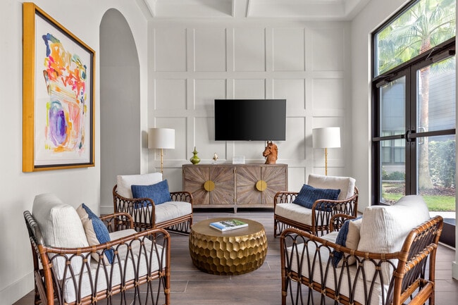 Host, hang out, or just relax in the clubhouse