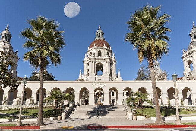 Pasadena's iconic City Hall is only moments from your door
