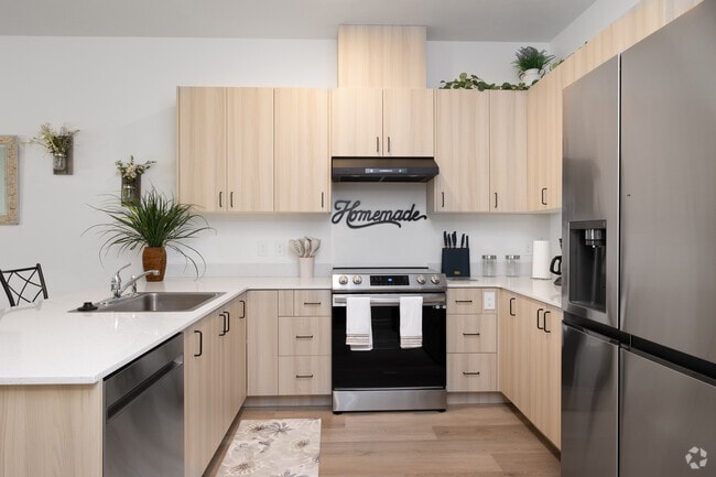2BD, 1.5BA - 1,060SF - Kitchen