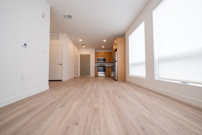 View of Kitchen from Living Room - Fitz Gateway