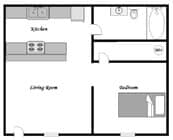 Efficiency Floor Plan