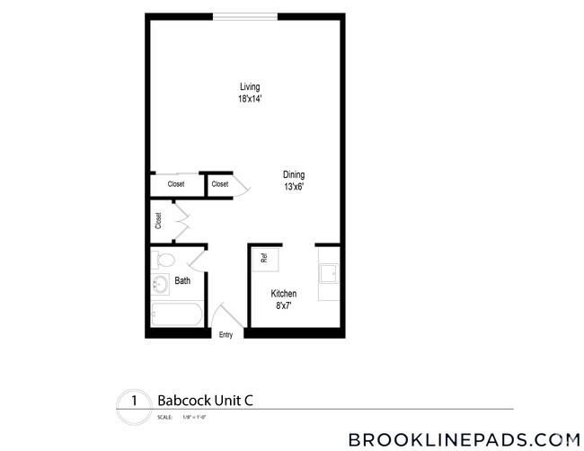 Building Photo - 230 Babcock St Unit 4F Rental
