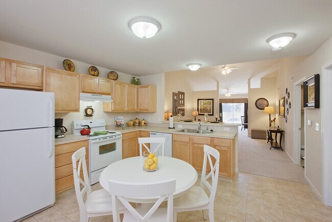 Spacious, Eat-In Kitchens